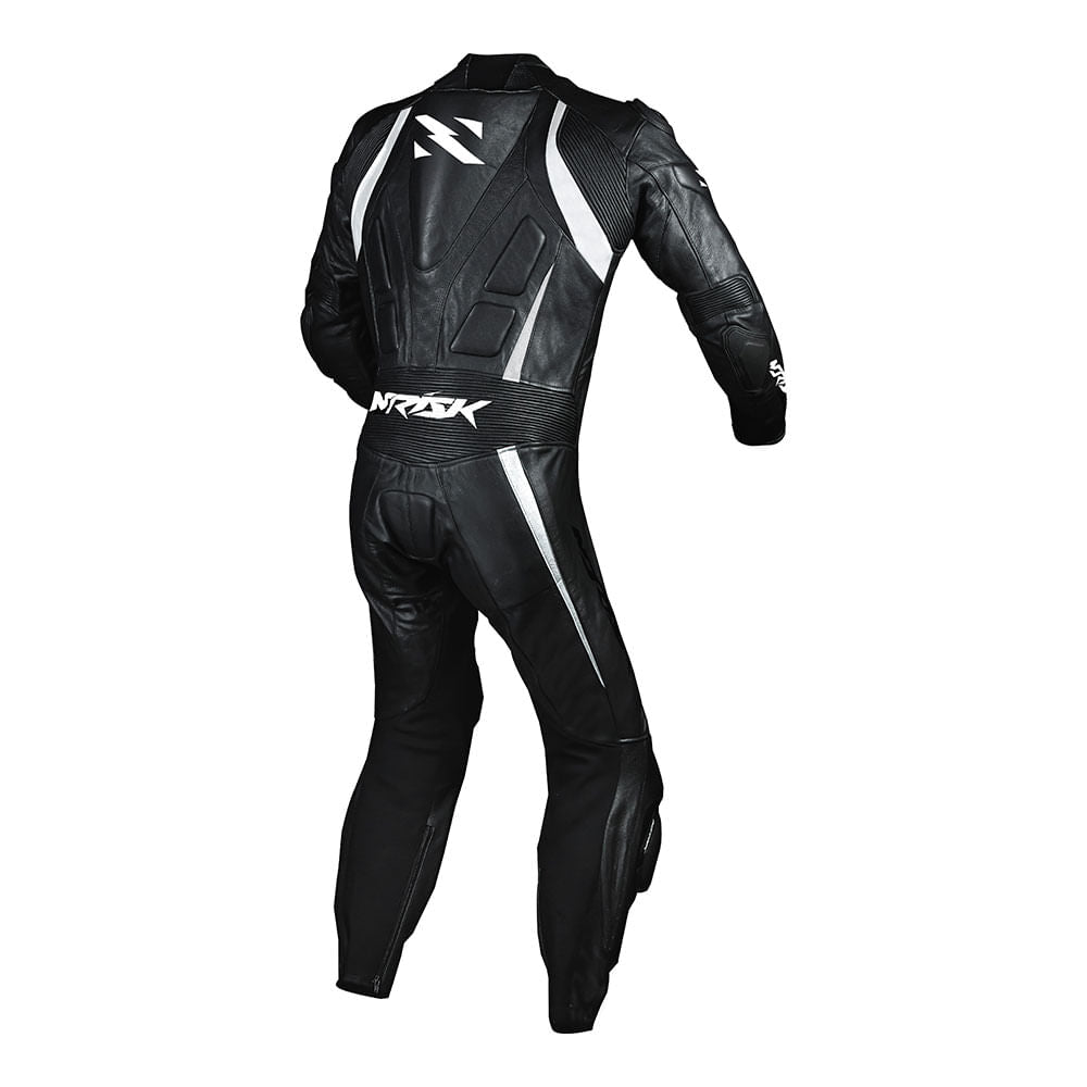 MACACÃO NORISK SS PRETO/BRANCO