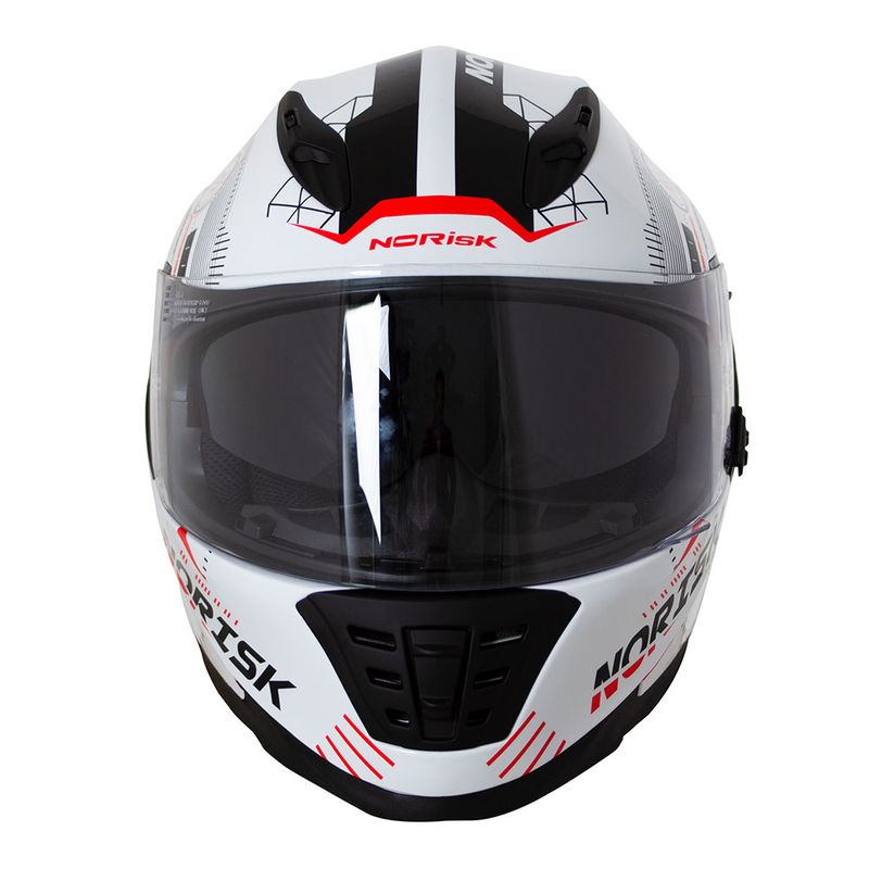 CAPACETE NORISK SOUL SCREEN BRANCO