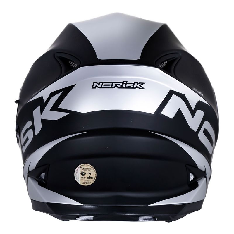 CAPACETE NORISK SOUL MANTY CINZA
