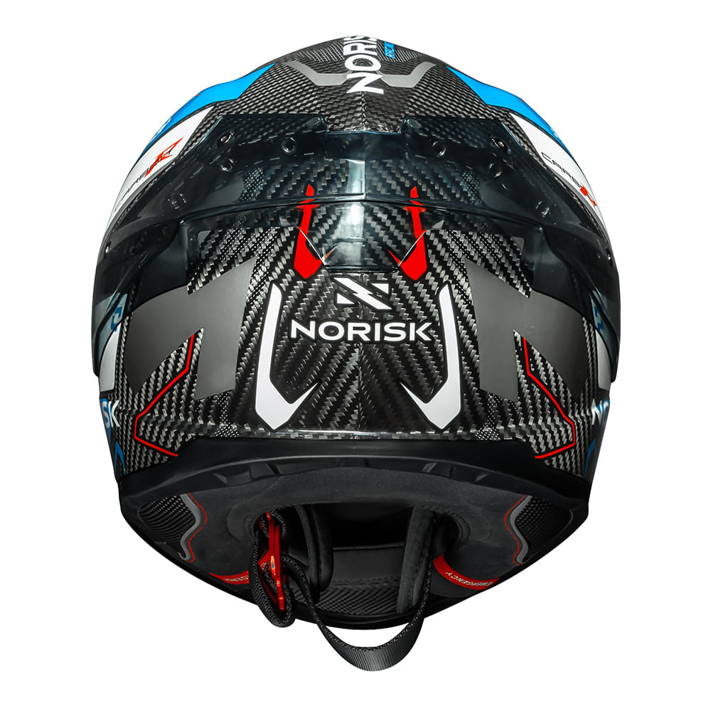 CAPACETE NORISK CARBON R RIDER AZUL