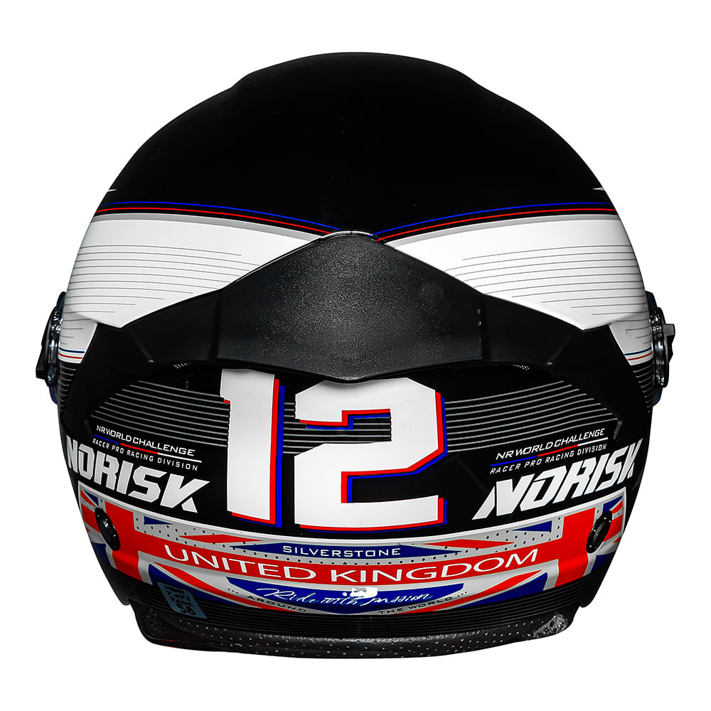 CAPACETE NORISK NEO GRAND PRIX UNITED KINGDOM