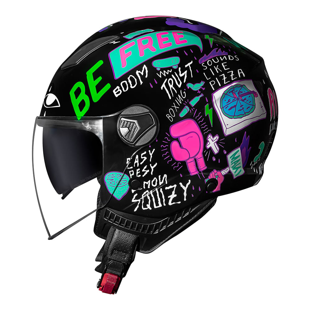 CAPACETE NORISK ORION SV FREE PRETO