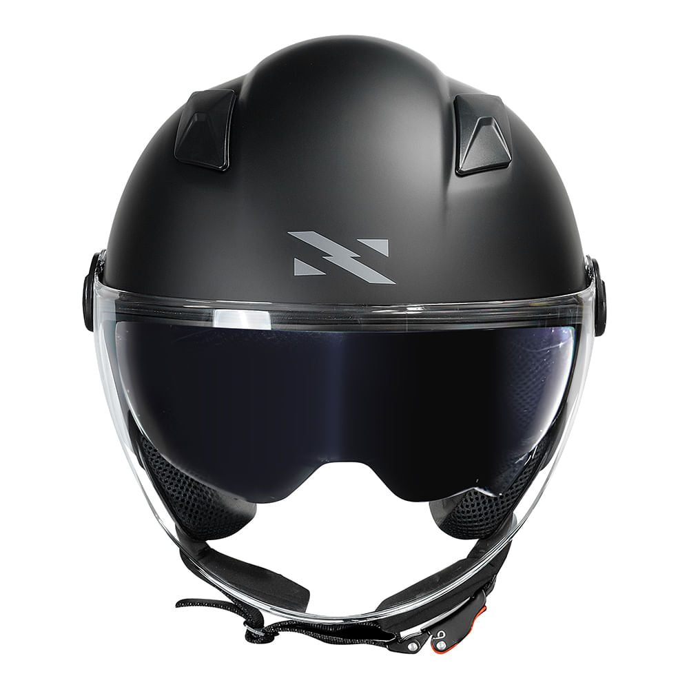 CAPACETE NORISK ORION SV MONOCOLOR PRETO FOSCO