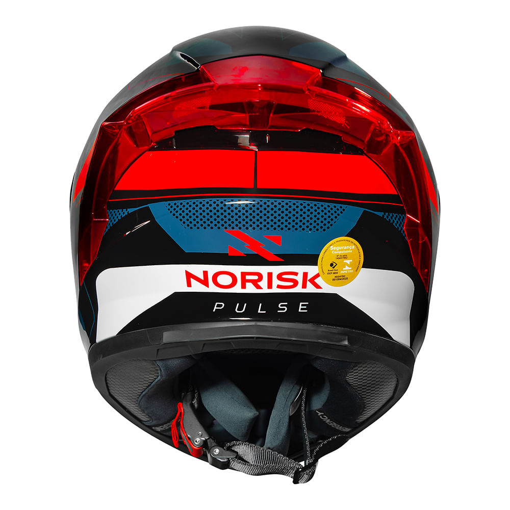 CAPACETE NORISK FLOW PULSE AZUL