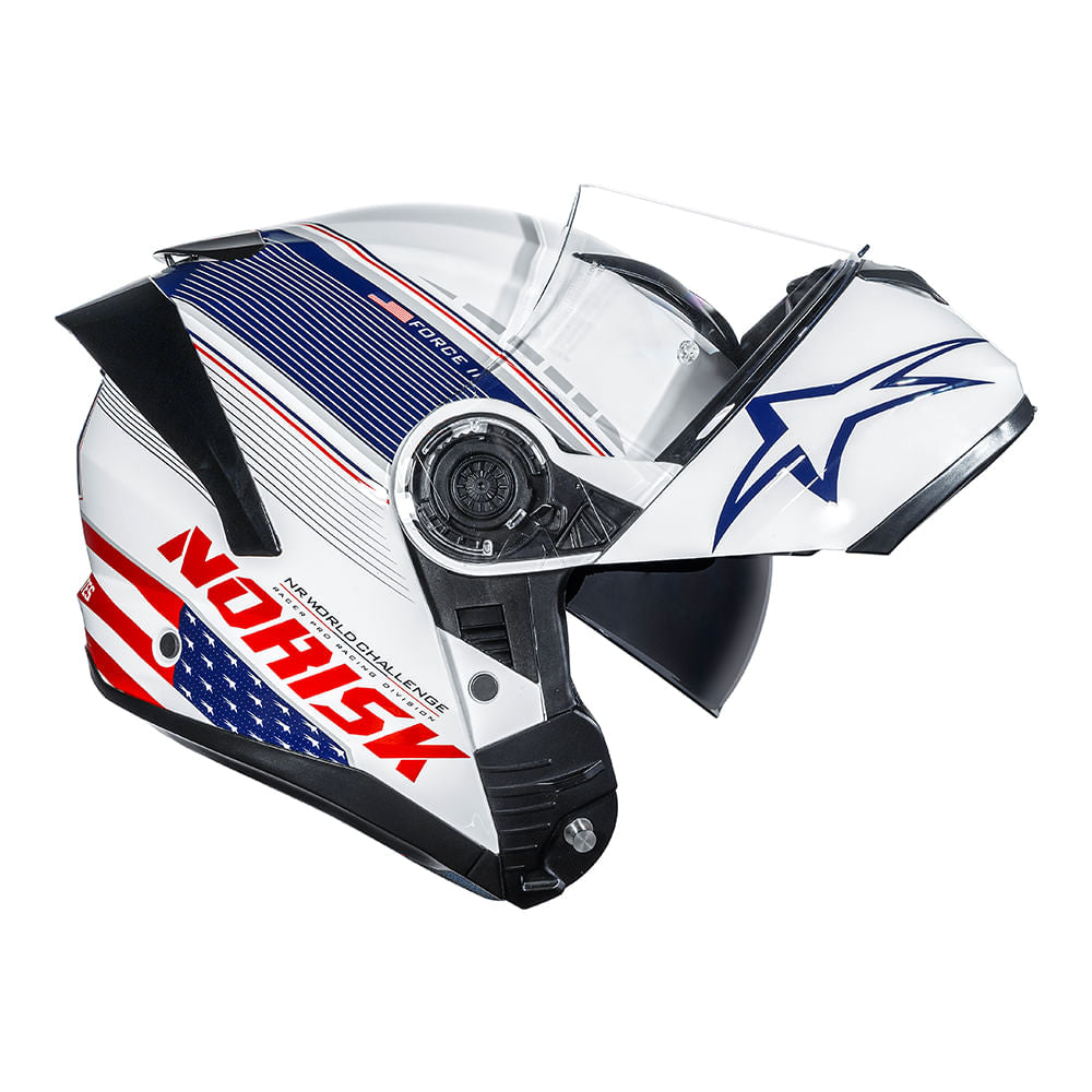 CAPACETE NORISK FORCE II GRAND PRIX USA