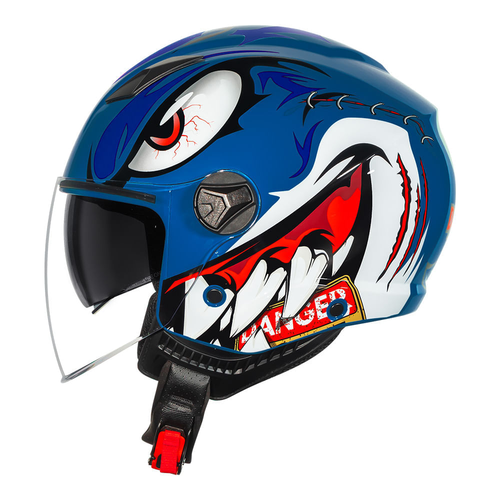 CAPACETE NORISK ORION SV DANGER NAVY AZUL