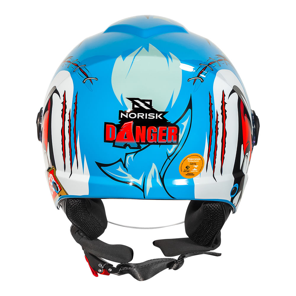 CAPACETE NORISK ORION SV DANGER AZUL