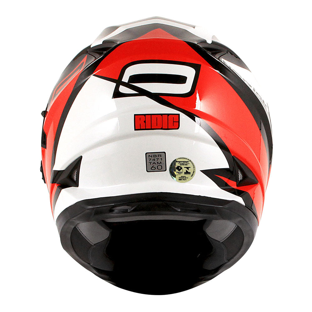 CAPACETE NORISK SOUL RIDIC VERMELHO