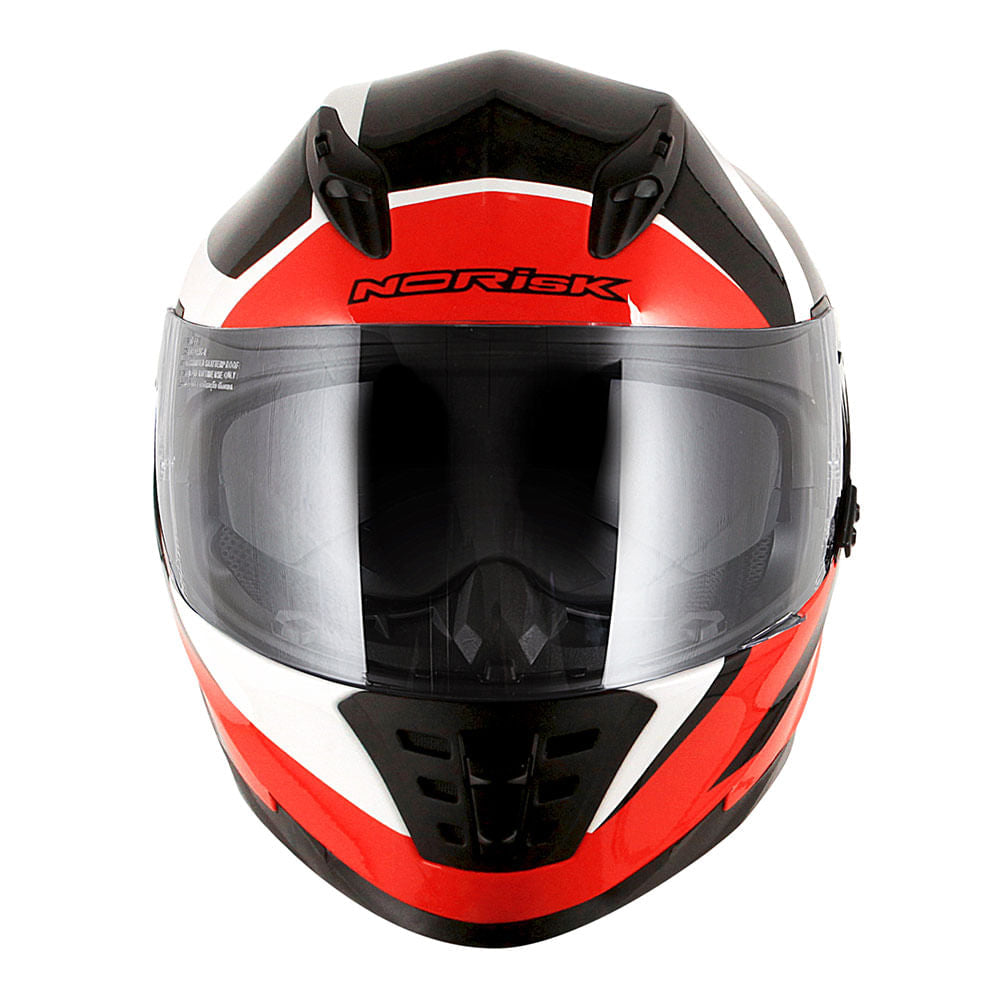 CAPACETE NORISK SOUL RIDIC VERMELHO