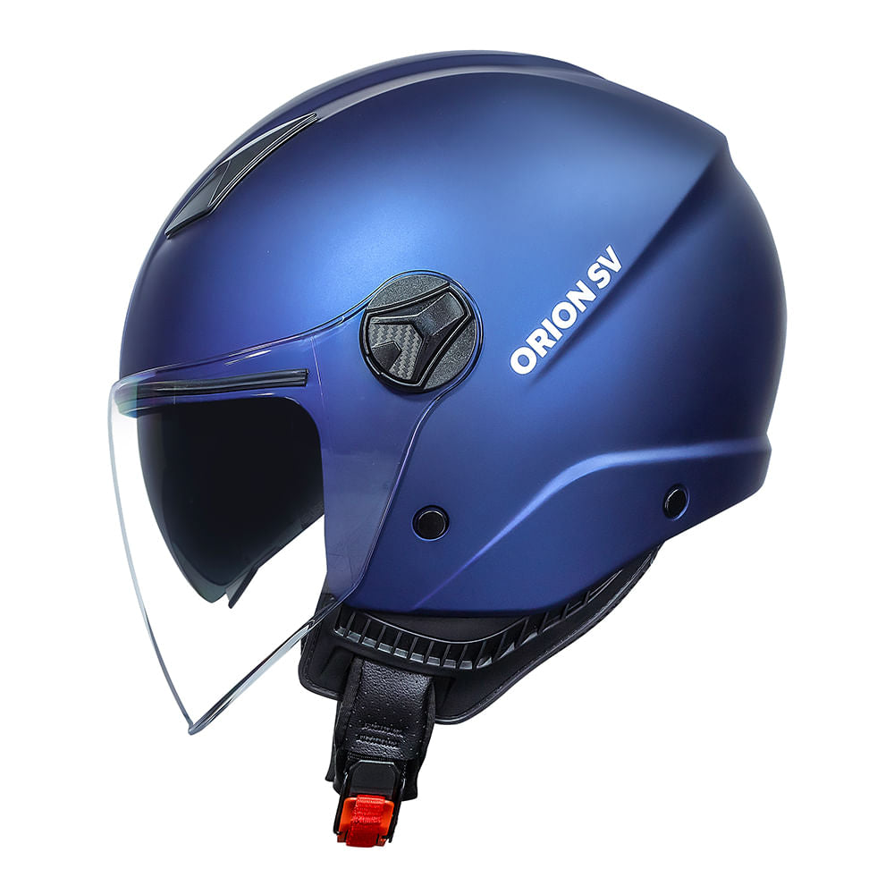 CAPACETE NORISK ORION SV MONOCOLOR AZUL FOSCO