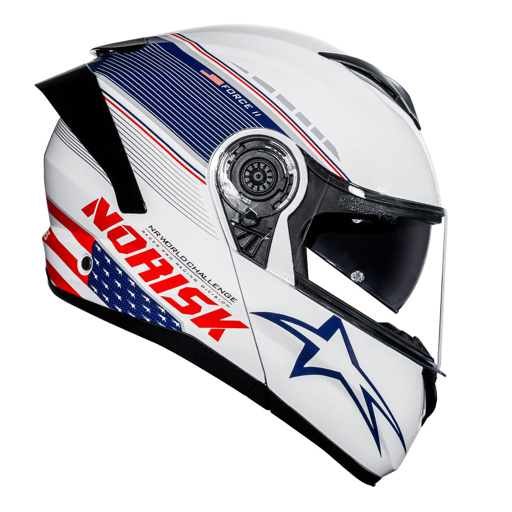CAPACETE NORISK FORCE II GRAND PRIX USA