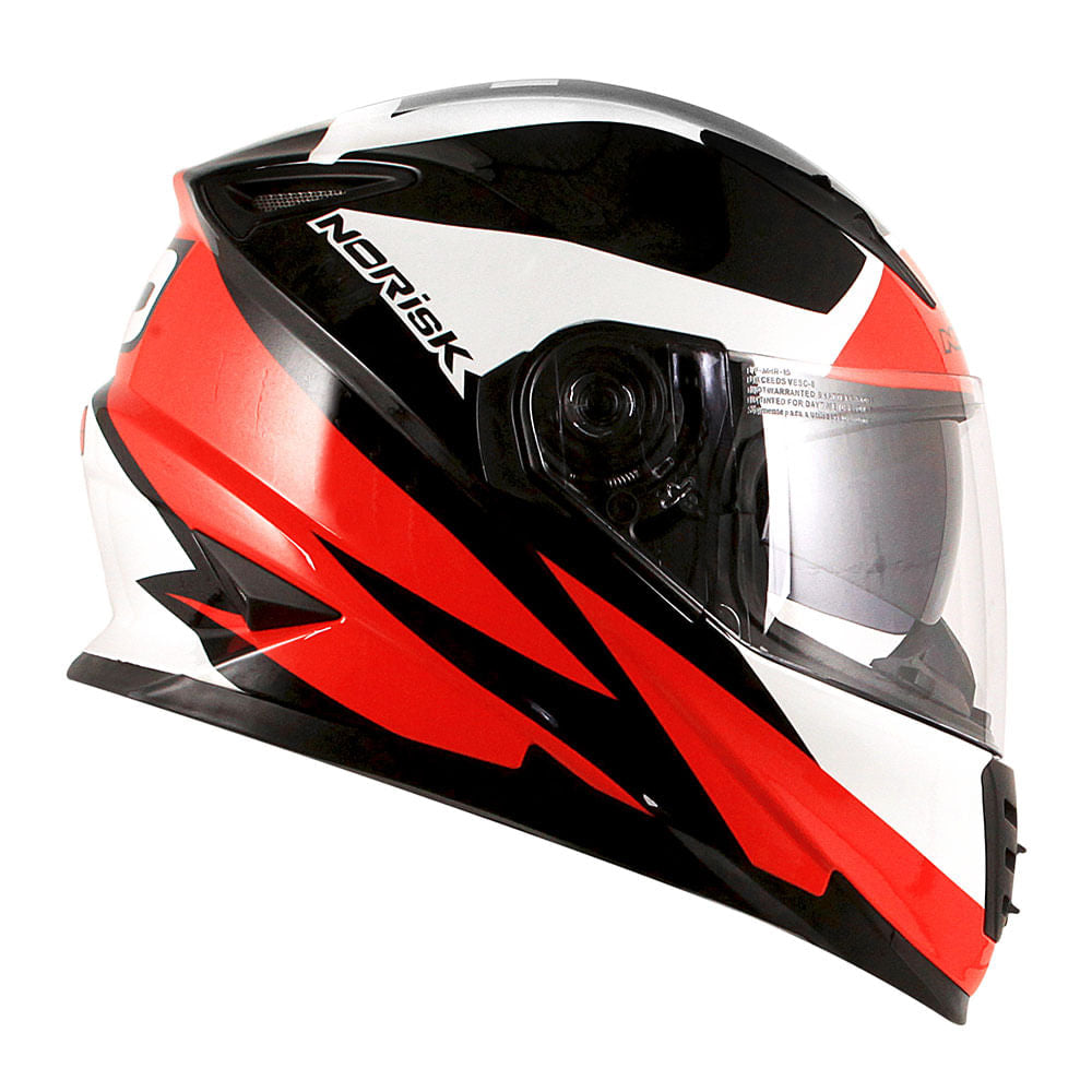 CAPACETE NORISK SOUL RIDIC VERMELHO